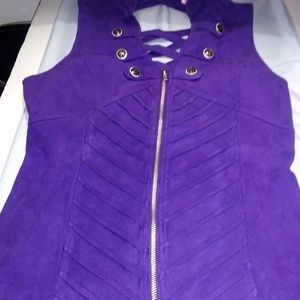 Women's biker/rocker Top